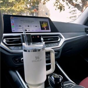 Stanley 40Oz stainless white cup